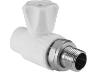 Кран шаровой для радиатора прямой 25 х 3/4" (50/10) VALFEX
