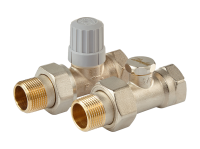Набор термостатический для радиатора прямой ROYAL THERMO 3/4" Click