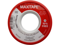 Лента MAXITAPE (13,2 м х 12 мм х 0,1 мм; MD=0,7 г/см³) (красн. упак.)