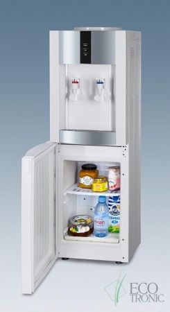 Кулер "Экочип" V21-LF white-silver с холодильником