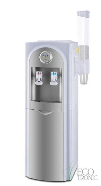 Кулер Ecotronic C21-L white-silver