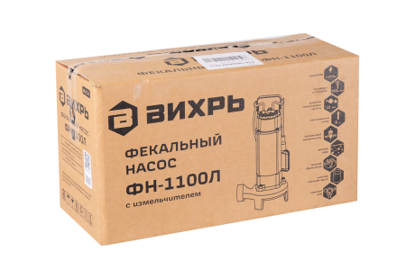Фекальный насос Вихрь ФН-1100Л с измельчителем
