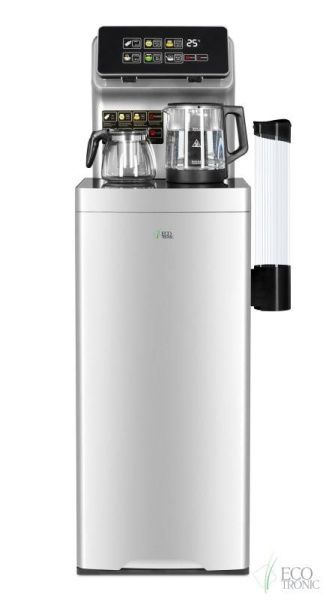 Кулер с чайным столиком Тиабар Ecotronic TB15-LNR silver