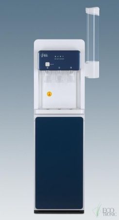 Кулер Ecotronic K43-LXE white-blue