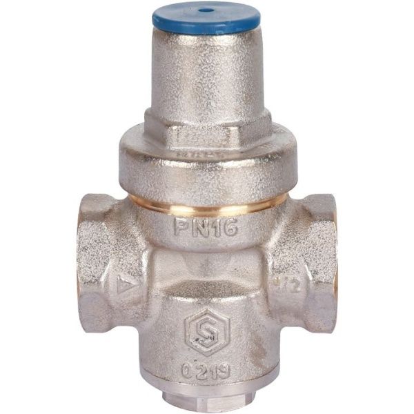 Редуктор давления STOUT вн/вн 1/2" PN16 без подкл. манометра SVS-1009-000015