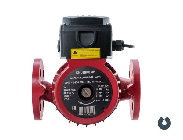 Циркуляционный насос UNIPUMP UPF3 50-200 280