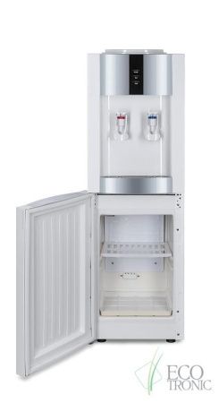 Кулер "Экочип" V21-LF white-silver с холодильником