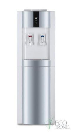 Кулер "Экочип" V21-LF white-silver с холодильником