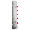 Коллектор MeerPlast 32х20 (5 вых.) с воздухоотводчиком красный