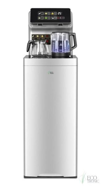 Кулер с чайным столиком Тиабар Ecotronic TB15-LNR silver
