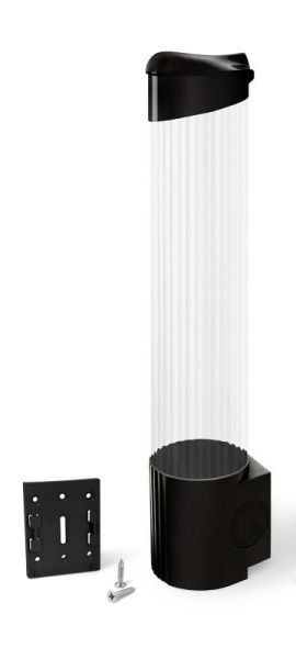 Держатель для стаканов Ecotronic Classic (шурупы) мод.001 черный