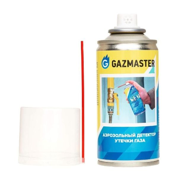 Детектор утечки газа Gazmaster, баллон 130мл.