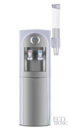 Кулер Ecotronic C21-L white-silver