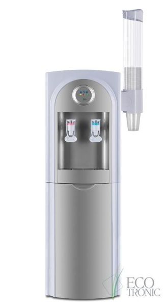 Кулер Ecotronic C21-L white-silver