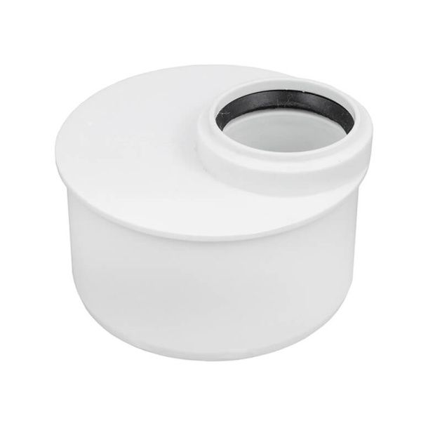 Переход эксцентрический бесшумный ПП 110x50 короткий Политэк