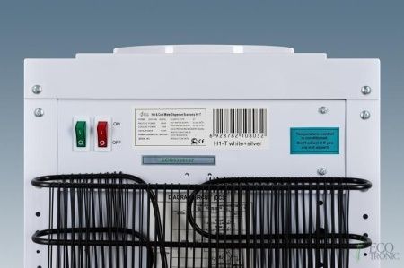 Кулер Ecotronic H1-T White с компрессором