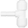 WA-SBT0404, Фиттинг тройной 1/4 TUBE--1/4 STEM-1/4 TUBE, прямой JOHN GUEST