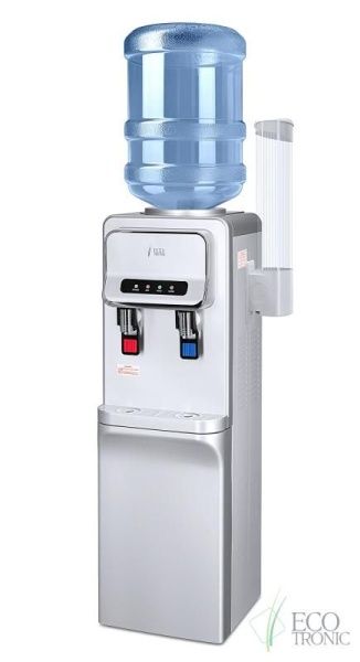 Кулер Ecotronic V32-LCE silver со шкафчиком
