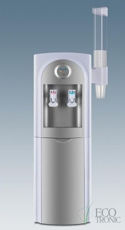 Кулер Ecotronic C21-L white-silver