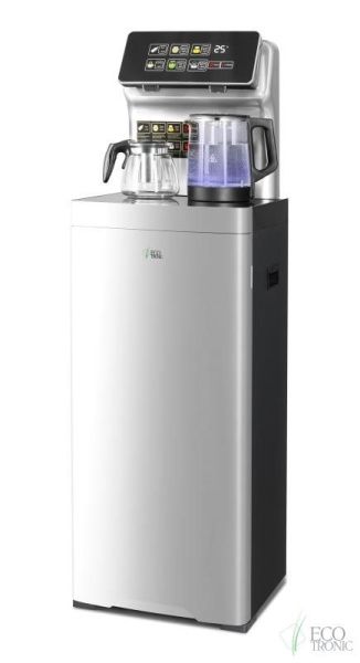 Кулер с чайным столиком Тиабар Ecotronic TB15-LNR silver