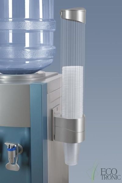 Держатель для стаканов Ecotronic (шурупы) мод.003 серебристый