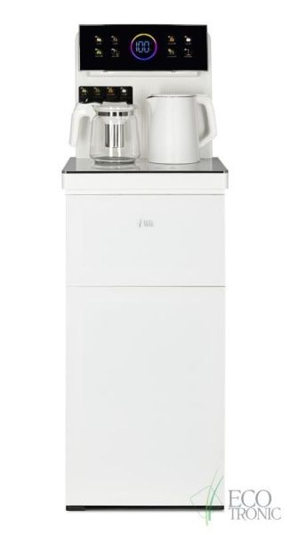 Кулер с чайным столиком Тиабар Ecotronic TB25-LNR white