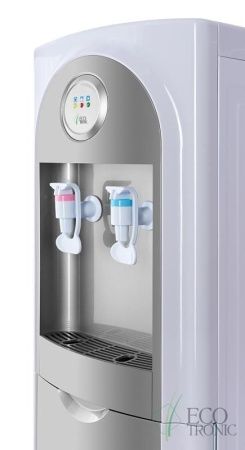 Кулер Ecotronic C21-L white-silver