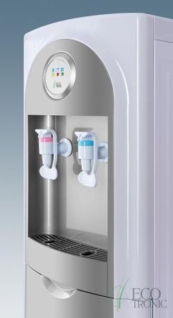 Кулер Ecotronic C21-L white-silver