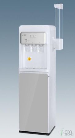 Кулер Ecotronic K43-LXE white-silver