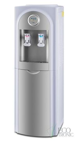 Кулер Ecotronic C21-L white-silver