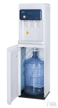 Кулер Ecotronic K43-LXE white-blue